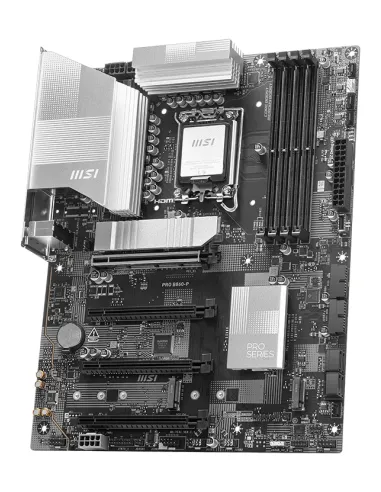 MSI PRO B860-P placa base Intel B860 LGA 1851 (Socket V1) ATX
