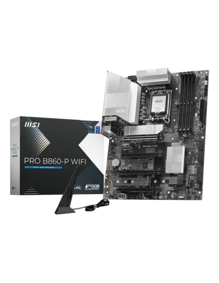 MSI PRO B860-P WIFI placa base Intel B860 LGA 1851 (Socket V1) ATX