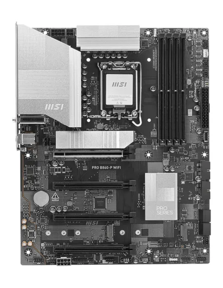 MSI PRO B860-P WIFI placa base Intel B860 LGA 1851 (Socket V1) ATX