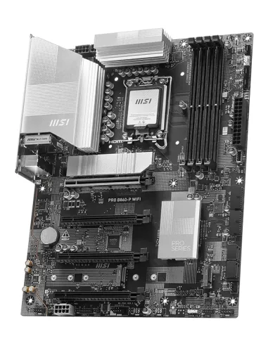 MSI PRO B860-P WIFI placa base Intel B860 LGA 1851 (Socket V1) ATX
