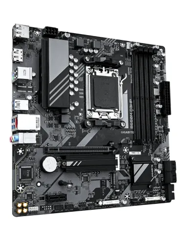 GIGABYTE B650M D3HP Placa base - AMD Ryzen serie 9000, VRM de 5+2+2 fases, hasta 7600 MHz DDR5 (OC), 2xPCIe 4.0 M.2, LAN 2,5