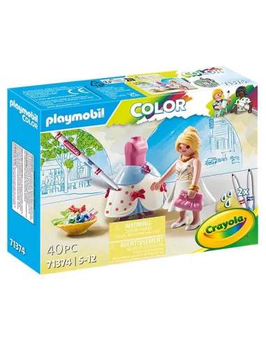 Playmobil color diseñadora de moda