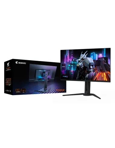 GIGABYTE Monitor de juegos OLED AORUS FO32U2 de 32” - 3840 x 2160 (UHD), 240Hz, 0.03ms, KVM, 250 cd m², FreeSync Premium Pro,