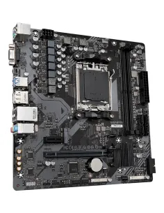 GIGABYTE B650M S2H Placa base - AMD Ryzen serie 9000, VRM de 5+2+2 fases, hasta 6400 MHz DDR5 (OC), 1xPCIe 4.0 M.2, LAN GbE, 2