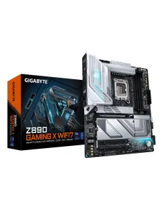 GIGABYTE Placa base Z890 GAMING X WIFI7 - Compatible con CPUs Intel Core Ultra (Serie 2), VRM de 16+1+2 fases, hasta 8800MHz