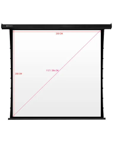 Pantalla tensiónada proyección 112pulgadas