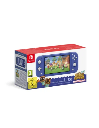 Nintendo Switch Animal Crossing videoconsola portátil 14 cm (5.5") 32 GB Pantalla táctil Wifi Azul