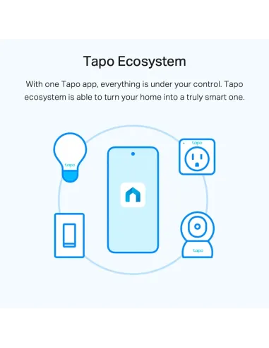 TP-Link Tapo L510E(2-PACK) iluminación inteligente Bombilla inteligente Wi-Fi