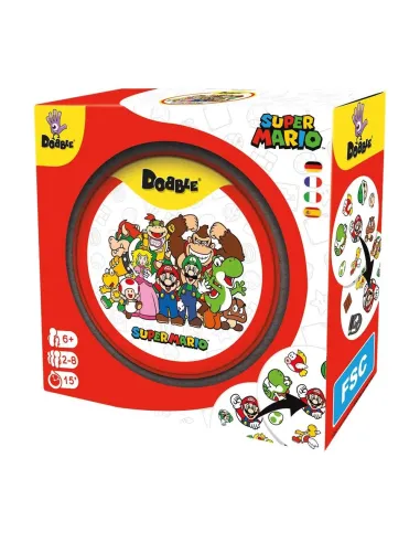 Juego de mesa dobble super mario edad recomendada 7 años