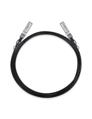 TP-Link TL-SM5220-3M Cable de fibra óptica e InfiniBand SFP+ DAC Negro