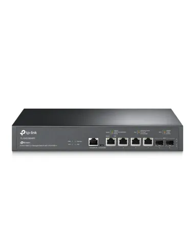 TP-Link JetStream TL-SX3206HPP switch Gestionado L2+ 10G Ethernet (100 1000 10000) Energía sobre Ethernet (PoE) Negro