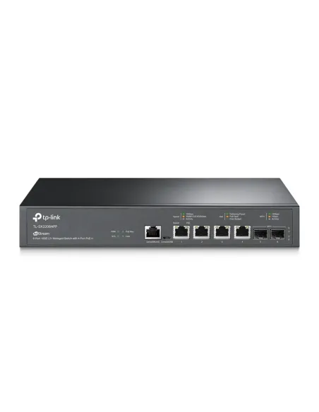 TP-Link JetStream TL-SX3206HPP switch Gestionado L2+ 10G Ethernet (100 1000 10000) Energía sobre Ethernet (PoE) Negro