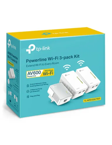 TP-Link TL-WPA4220T KIT Repetidor de red Blanco 10, 100 Mbit s