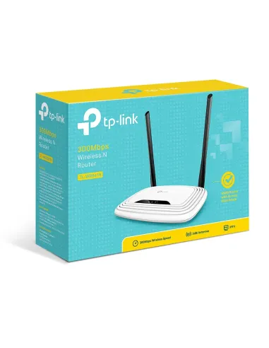 TP-Link TL-WR841N router inalámbrico Ethernet rápido Banda única (2,4 GHz) Blanco