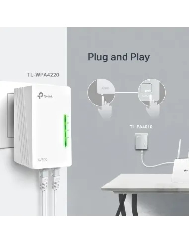 TP-Link AV600 600 Mbit s Ethernet Wifi Blanco 1 pieza(s)