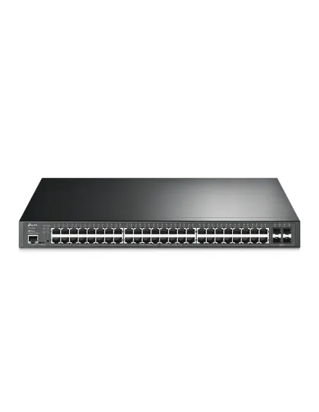TP-Link JetStream TL-SG3452XP switch Gestionado L2+ Gigabit Ethernet (10 100 1000) Energía sobre Ethernet (PoE) 1U Negro