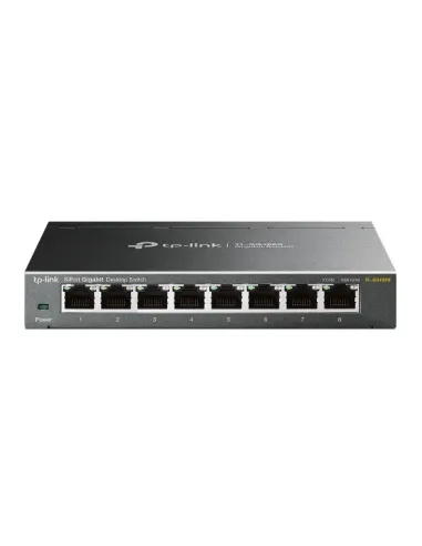 TP-Link Omada TL-SG108S switch No administrado Gigabit Ethernet (10 100 1000) Negro