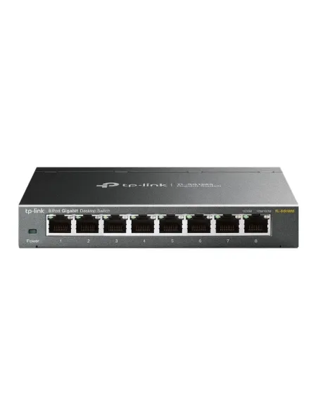 TP-Link Omada TL-SG108S switch No administrado Gigabit Ethernet (10 100 1000) Negro