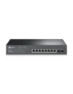 TP-Link JetStream TL-SG2210MP switch Gestionado L2 L2+ Gigabit Ethernet (10 100 1000) Energía sobre Ethernet (PoE) 1U Negro