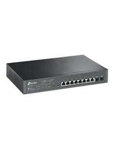 TP-Link JetStream TL-SG2210MP switch Gestionado L2 L2+ Gigabit Ethernet (10 100 1000) Energía sobre Ethernet (PoE) 1U Negro 2