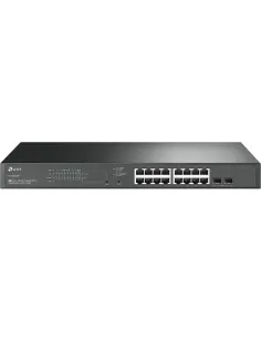 TP-Link JetStream TL-SG2218P switch Gestionado L2 L2+ Gigabit Ethernet (10 100 1000) Energía sobre Ethernet (PoE) 1U Negro
