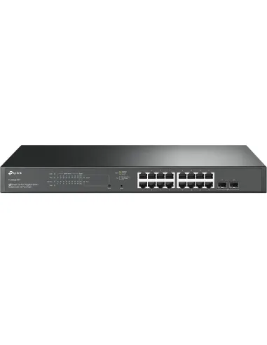 TP-Link JetStream TL-SG2218P switch Gestionado L2 L2+ Gigabit Ethernet (10 100 1000) Energía sobre Ethernet (PoE) 1U Negro