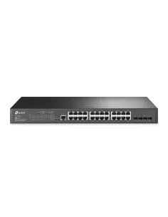 TP-Link JetStream TL-SG3428 switch Gestionado L2 L3 Gigabit Ethernet (10 100 1000) 1U Negro