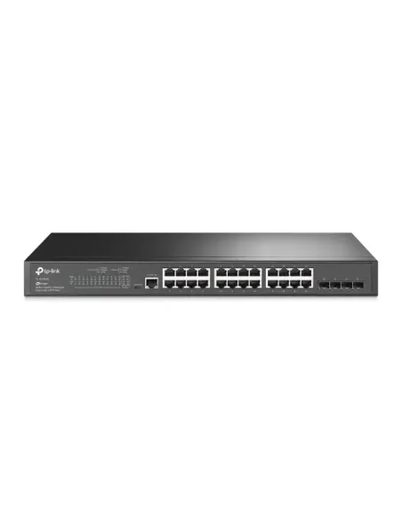 TP-Link JetStream TL-SG3428 switch Gestionado L2 L3 Gigabit Ethernet (10 100 1000) 1U Negro