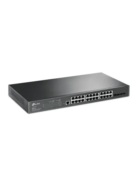 TP-Link JetStream TL-SG3428 switch Gestionado L2 L3 Gigabit Ethernet (10 100 1000) 1U Negro