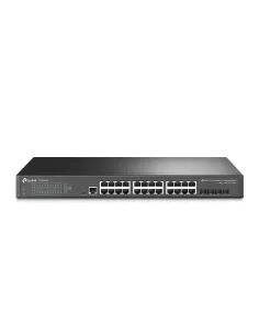 TP-Link JetStream TL-SG3428X switch Gestionado L2+ L3 Gigabit Ethernet (10 100 1000) 1U Negro