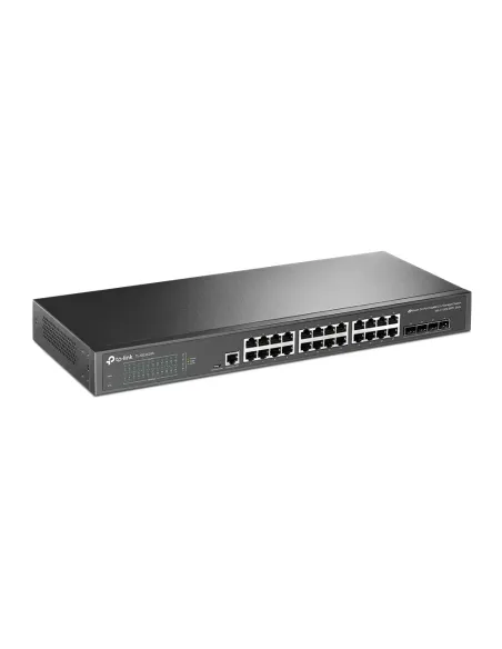 TP-Link JetStream TL-SG3428X switch Gestionado L2+ L3 Gigabit Ethernet (10 100 1000) 1U Negro