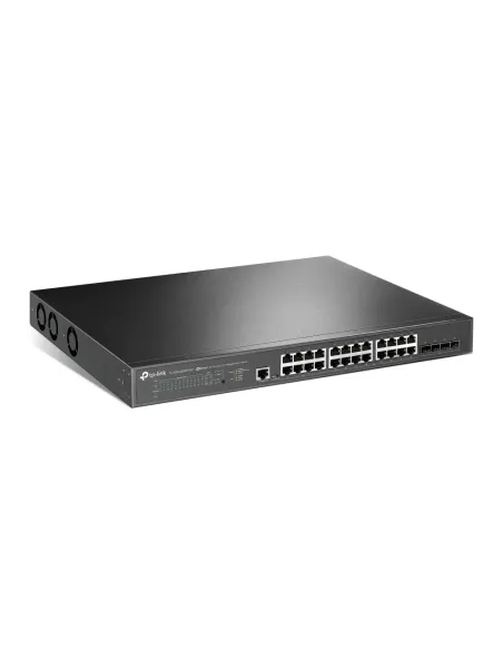 TP-Link JetStream TL-SG3428XPP-M2 switch Gestionado L2+ 2.5G Ethernet (100 1000 2500) Energía sobre Ethernet (PoE) 1U Negro