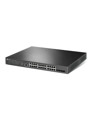 TP-Link JetStream TL-SG3428XPP-M2 switch Gestionado L2+ 2.5G Ethernet (100 1000 2500) Energía sobre Ethernet (PoE) 1U Negro