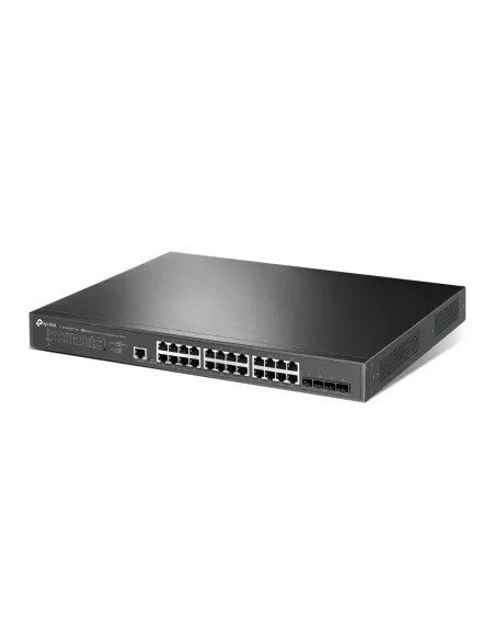 TP-Link JetStream TL-SG3428XPP-M2 switch Gestionado L2+ 2.5G Ethernet (100 1000 2500) Energía sobre Ethernet (PoE) 1U Negro