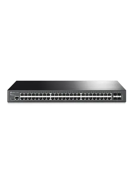 TP-Link JetStream TL-SG3452 switch Gestionado L2 Gigabit Ethernet (10 100 1000) 1U Negro