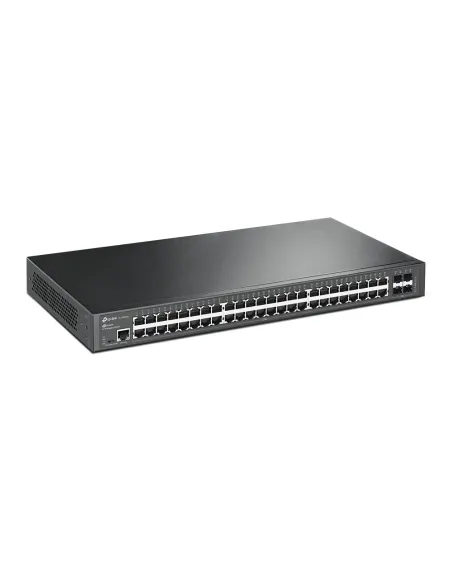 TP-Link JetStream TL-SG3452 switch Gestionado L2 Gigabit Ethernet (10 100 1000) 1U Negro