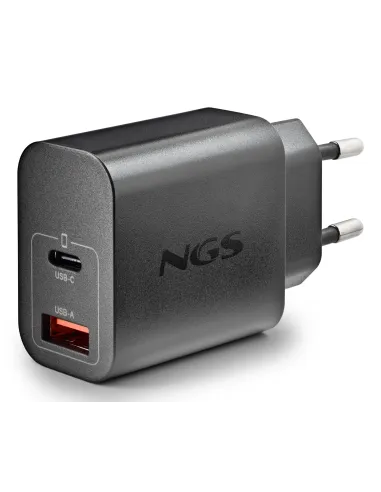 NGS ERA 30W BLACK Universal Negro Corriente alterna Carga rápida Interior
