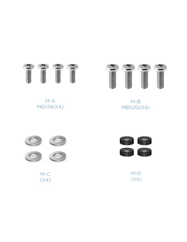 TooQ Soporte Giratorio e Inclinable para Monitor   TV LCD, Plasma de 23”- 55”, con Dos Pivotes, Negro