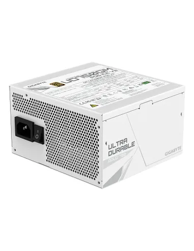 GIGABYTE UD750GM PG5 V2 ICE Fuente de Alimentación – PCIe Gen 5.1, 80 PLUS Gold, Diseño completamente modular, Ventilador de
