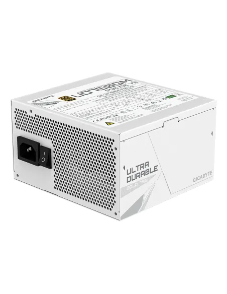 GIGABYTE UD750GM PG5 V2 ICE Fuente de Alimentación – PCIe Gen 5.1, 80 PLUS Gold, Diseño completamente modular, Ventilador de