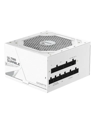 GIGABYTE UD750GM PG5 V2 ICE Fuente de Alimentación – PCIe Gen 5.1, 80 PLUS Gold, Diseño completamente modular, Ventilador de