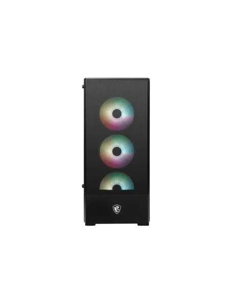 MSI MAG Forge 112R Midi Tower Negro, Transparente