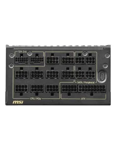 MSI MEG Ai1600T PCIE5 unidad de fuente de alimentación 1600 W 24-pin ATX ATX Negro 2