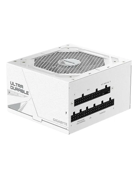 GIGABYTE UD1000GM PG5 V2 ICE Fuente de Alimentación – PCIe Gen 5.1, 80 PLUS Gold, Diseño completamente modular, Ventilador de