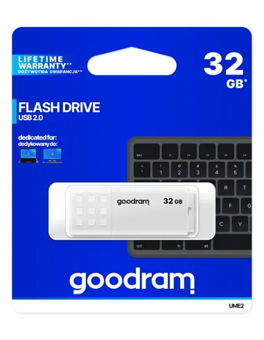 Goodram UME2 unidad flash USB 32 GB USB tipo A 2.0 Blanco