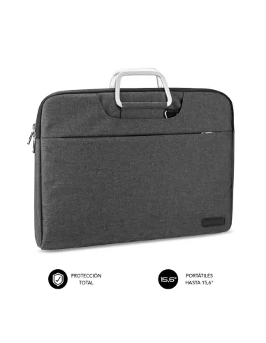 Funda subblim business laptop sleeve para portatil 15.6pulgadas gris