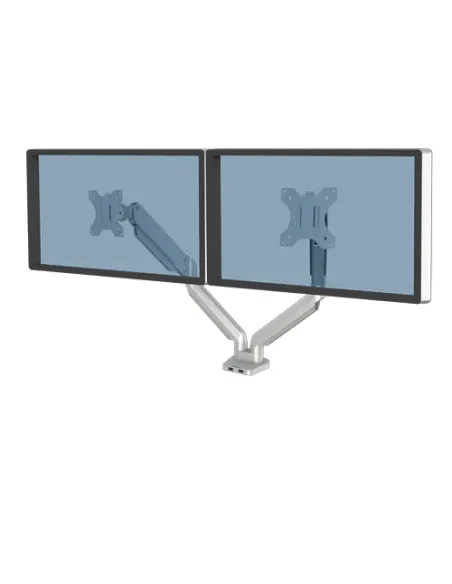 Fellowes Platinum Series 8056501 soporte para monitor 101,6 cm (40") Pared Plata