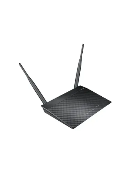 ASUS RT-N12E C1 N300 router inalámbrico Ethernet rápido Banda única (2,4 GHz) Negro, Metálico