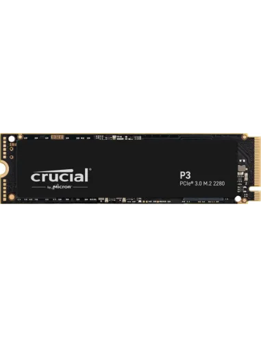 Disco duro interno solido ssd crucial p3 2tb m.2 nvme pcie 3.0