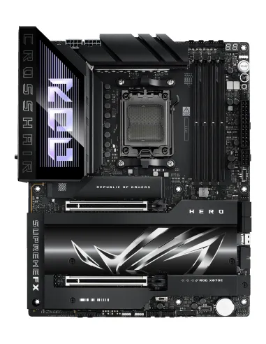 ASUS ROG CROSSHAIR X870E HERO AMD X870E Zócalo AM5 ATX